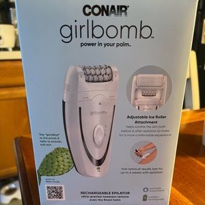 Conair girlbomb rechargeable epilator